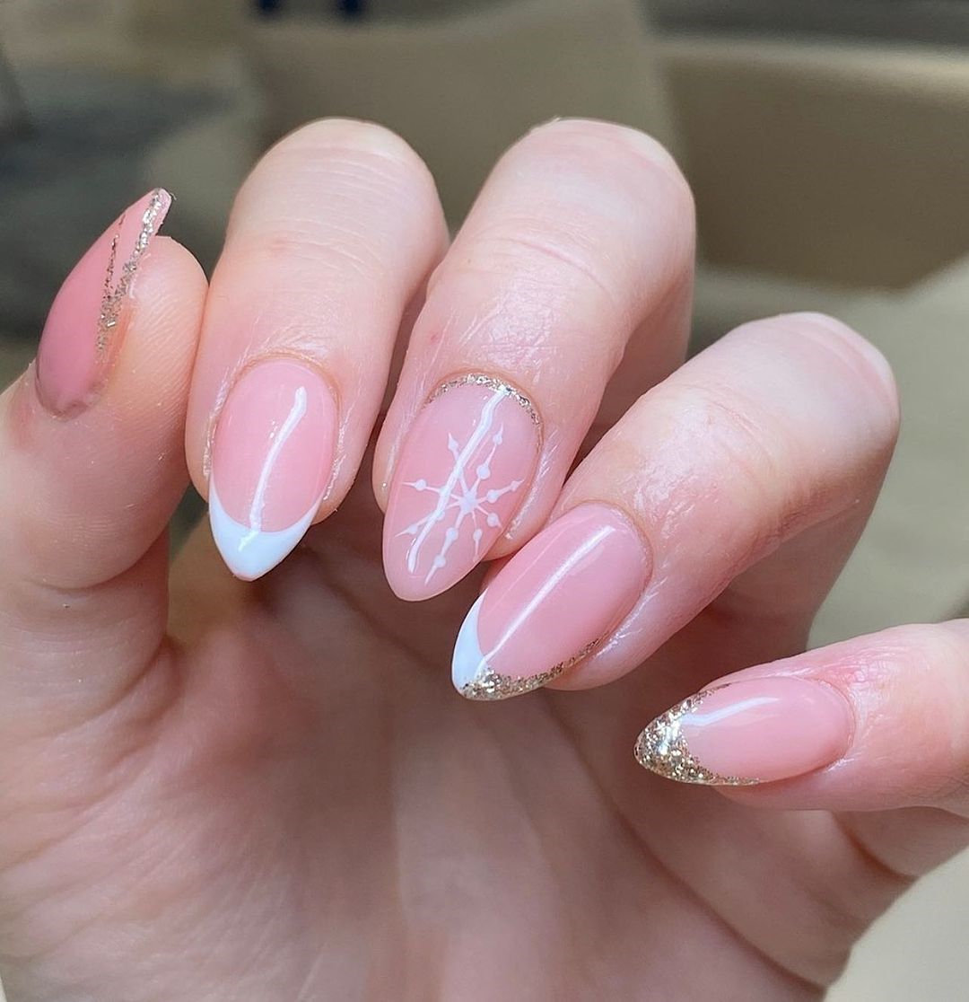 Trendy French Tip Nails