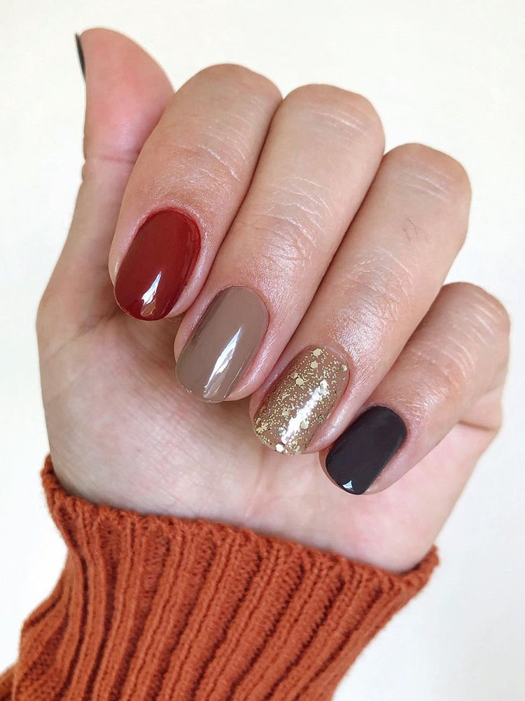 Perfect Fall Nails Colors Idea
