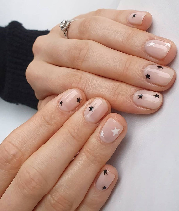 Simple and Elegant Nails Design Idea - SOSO Nail Art