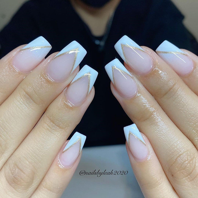 White French Tips Nails Ideas