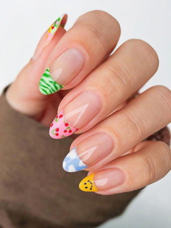 Cute French Tip Nails